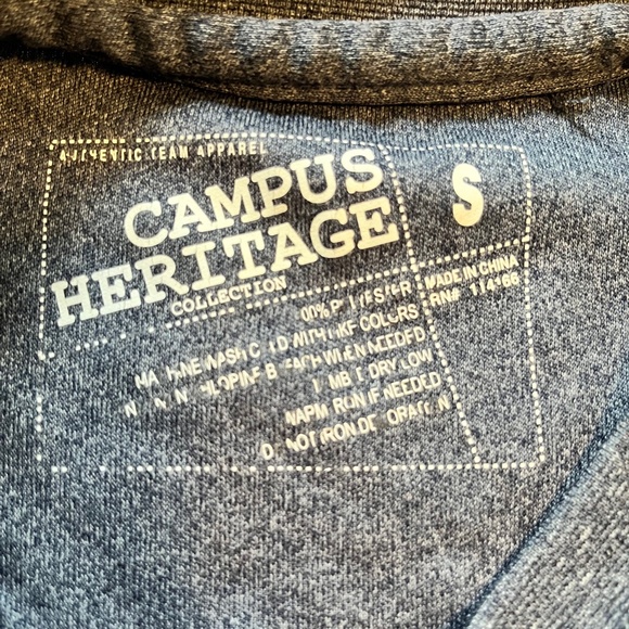 University of Illinois Fighting Illini Campus Heritage Athletic T-Shirt, Size S - Picture 3 of 3